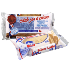 Molkwarder stek yn'e bûse of sûker latte singles